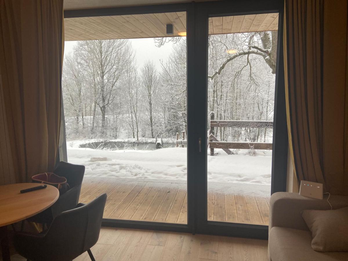 Apartman Pod Jasanem Hojsova Straz Brcalnik Apartment Zelezna Ruda Bagian luar foto